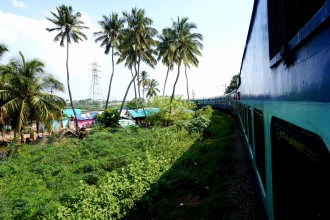Inde : Trajet en train